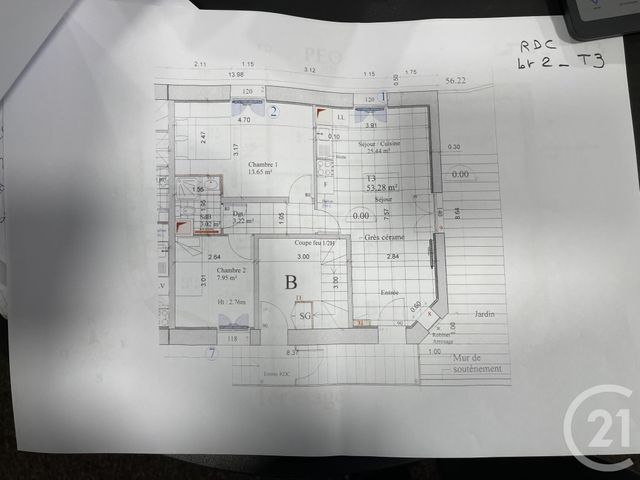 Afficher la photo en grand Appartement F3 à vendre - 3 pièces - 53.28 m2 - RESSONS SUR MATZ - 60 - PICARDIE - Century 21 Infinity